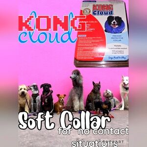 ‼️ 2 for $30 - KONG Cloud, soft post surgery collar